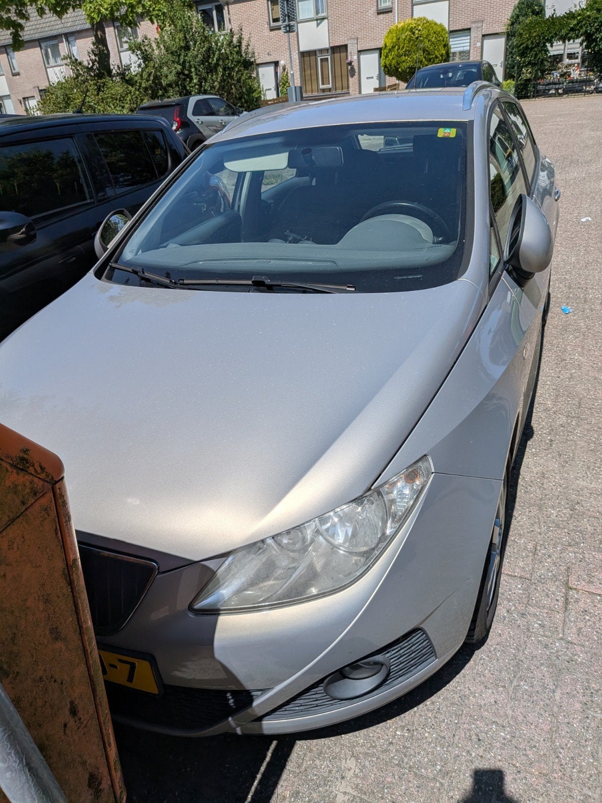 Seat Ibiza 1.2TDI 55KW Ecomotive ST 2011 Beige, Auto's, Voorwielaandrijving, Euro 5, Stof, 74 pk