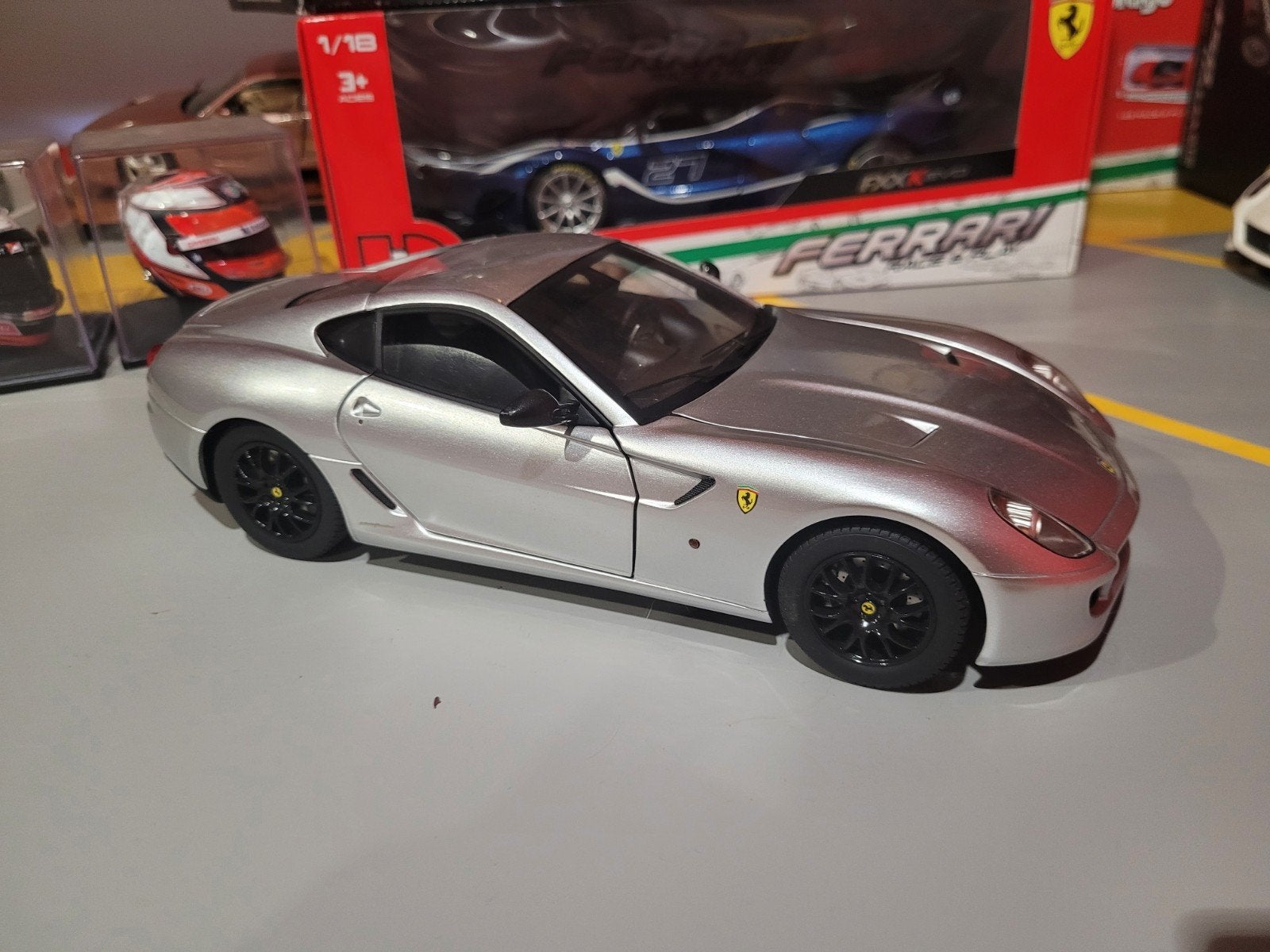 Ferrari 599 elite, Ophalen of Verzenden, Zo goed als nieuw, Hot Wheels