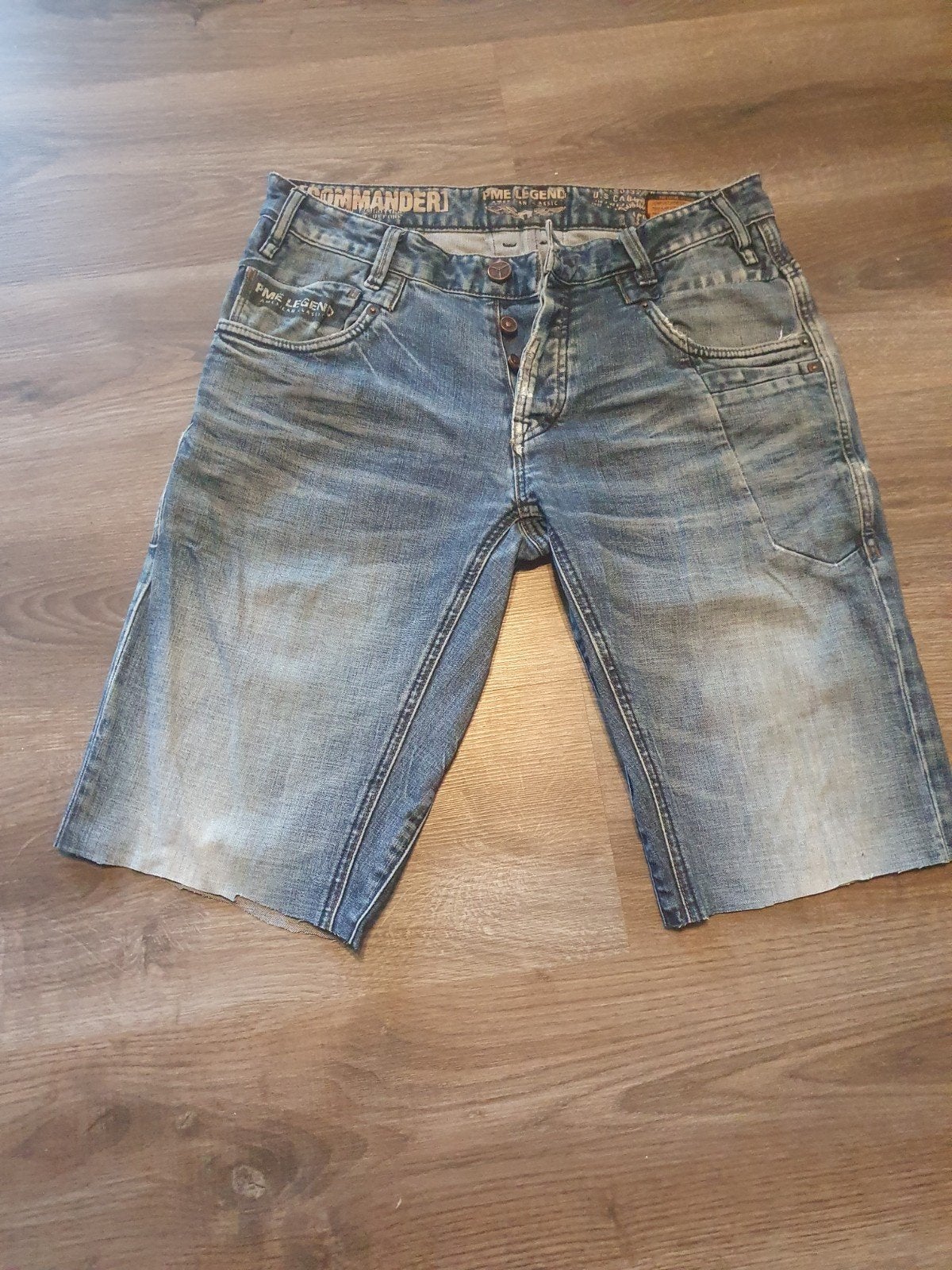 PME Legend Short, Kleding | Heren, Spijkerbroeken en Jeans, Ophalen of Verzenden, Gedragen, Blauw, W32 (confectie 46) of kleiner