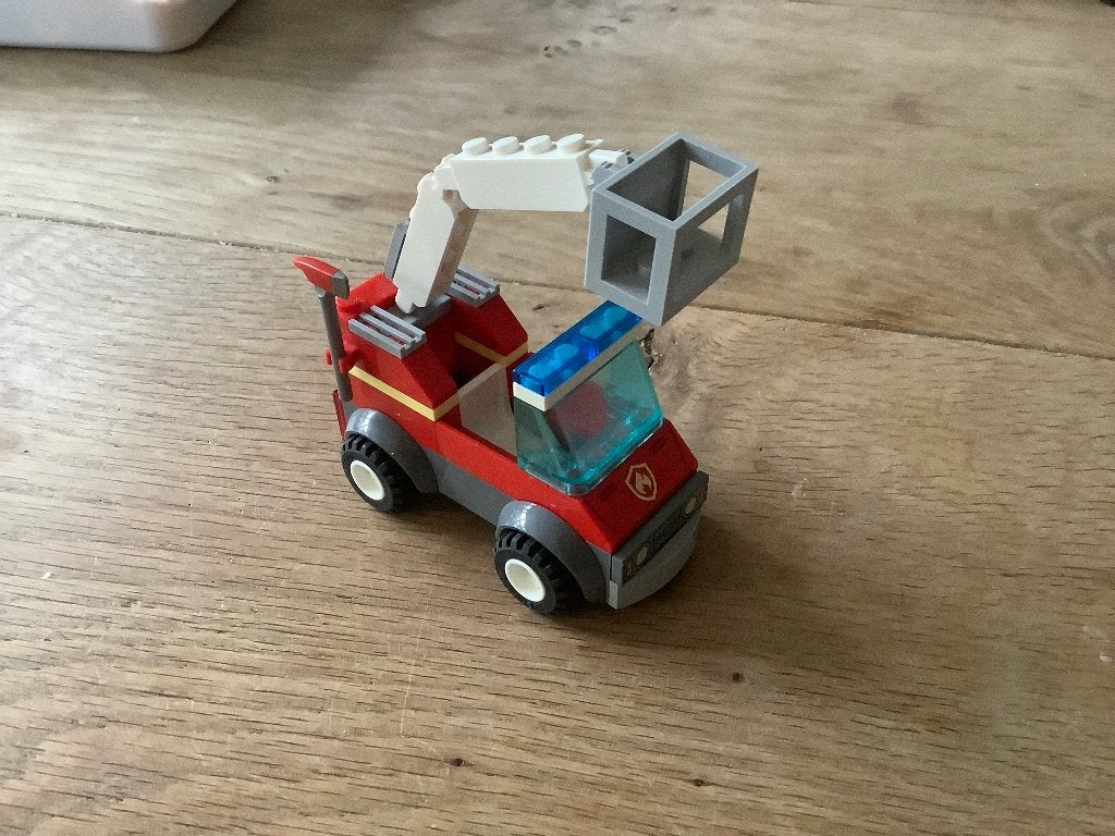 Lego City Brandweerwagen - Compleet, Lego, Ophalen of Verzenden, Compleet, Complete set