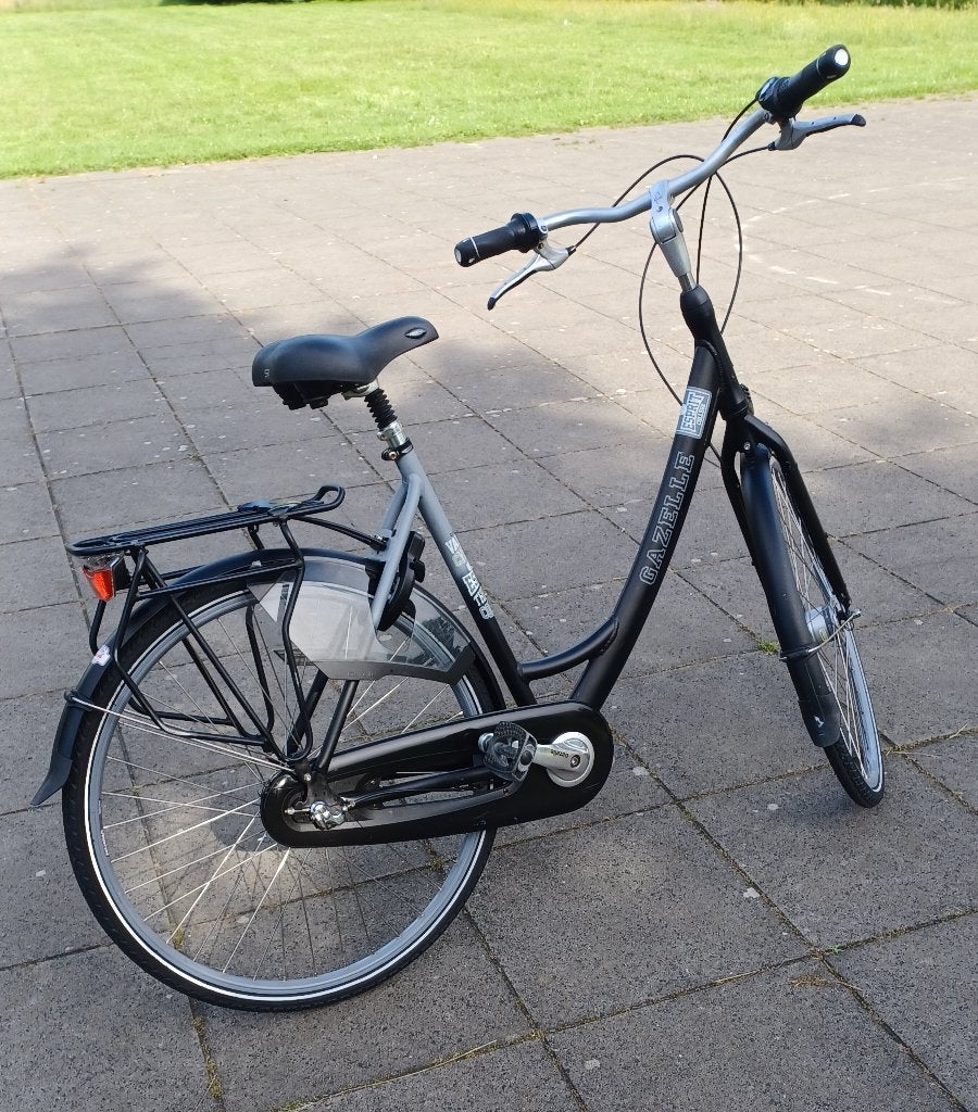 Gazelle Esprit "College" Damesfiets mat zwart Nexus 3 Speed., Fietsen en Brommers, Fietsen | Dames | Damesfietsen, Ophalen, 53 tot 56 cm