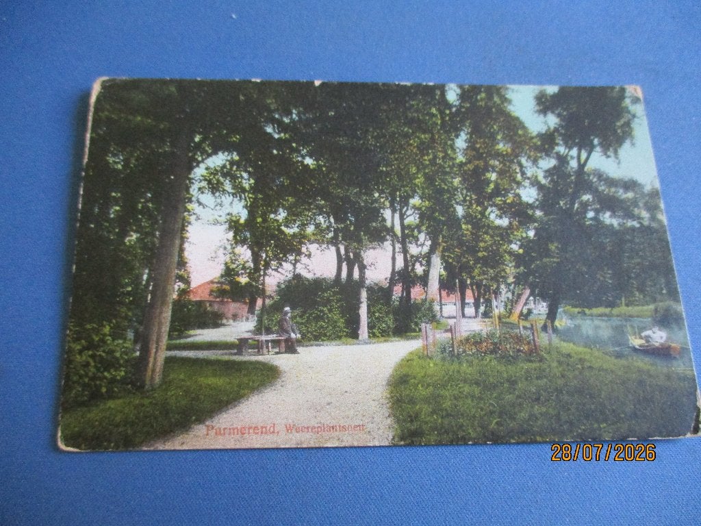 Purmerend, Verzamelen, Ansichtkaarten | Nederland, Ophalen of Verzenden, Voor 1920, Gelopen, Noord-Holland