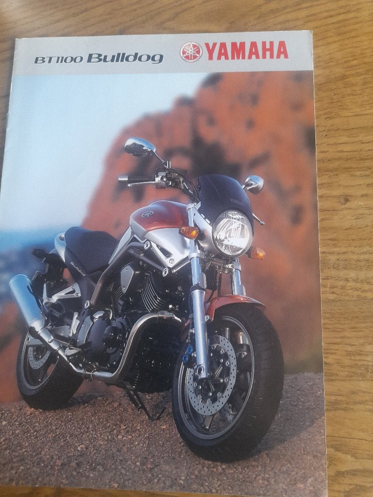 Folder Yamaha BT1100 Bulldog, Ophalen of Verzenden, Yamaha