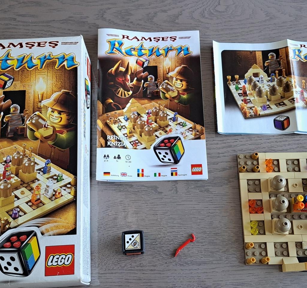Lego spel nr 3855
SPEL, Ophalen, Zo goed als nieuw, Complete set, Lego