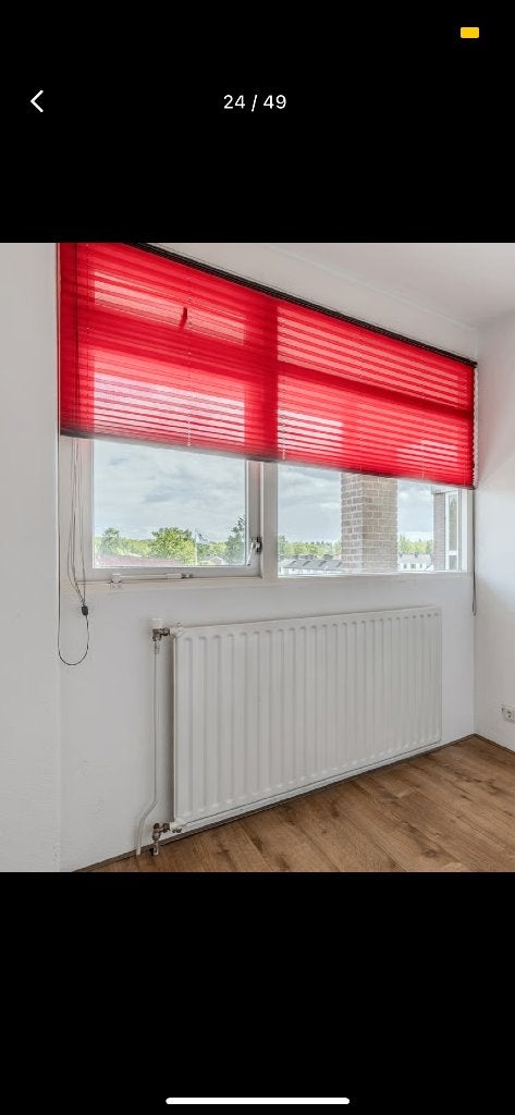 luxaflex / plissé, Huis en Inrichting, Ophalen, 190 cm, Zo goed als nieuw, Koordbediening