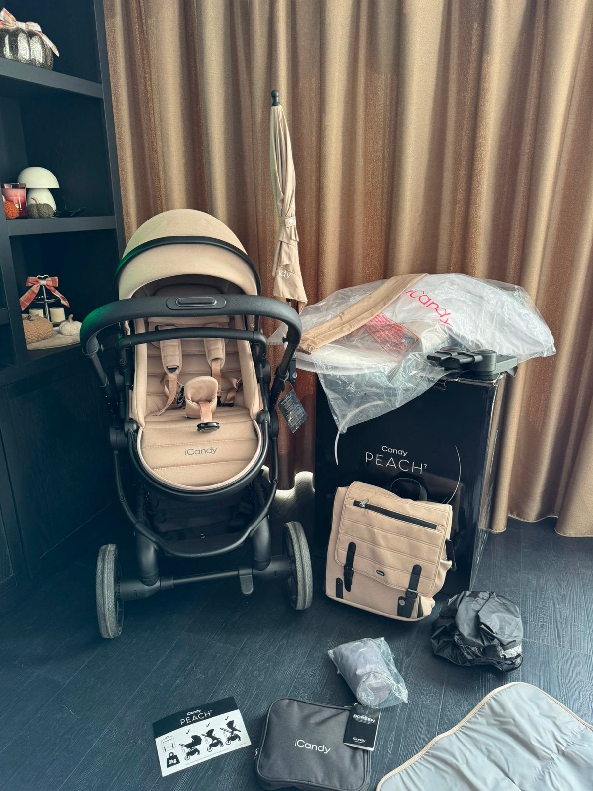 iCandy Peach 7 Combiwagen - Zo goed als nieuw, Kinderen en Baby's, Zo goed als nieuw, Combiwagen, Met reiswieg, Ophalen