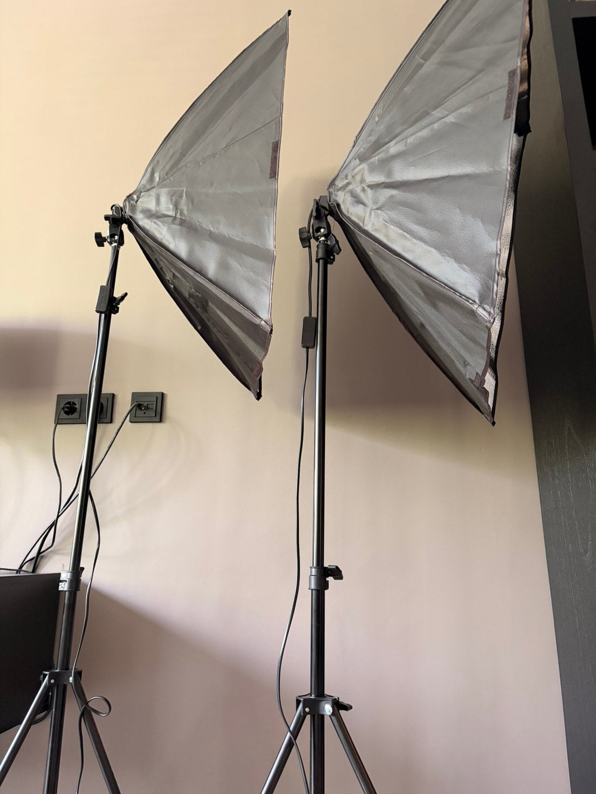 Nieuw 2 x studio foto lampen portret fotografie light, Ophalen of Verzenden, Nieuw, Studiolamp