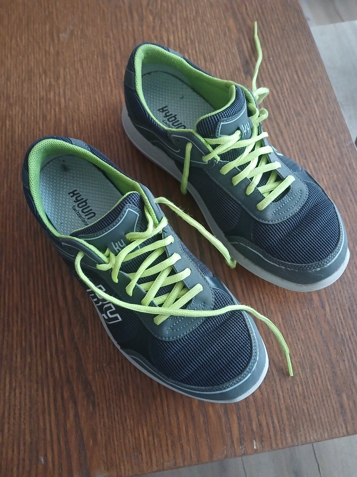 Kybun heren sneakers grijs - Comfort en stijl 41 2/3, Overige kleuren, Ophalen of Verzenden, Zo goed als nieuw, Kybun