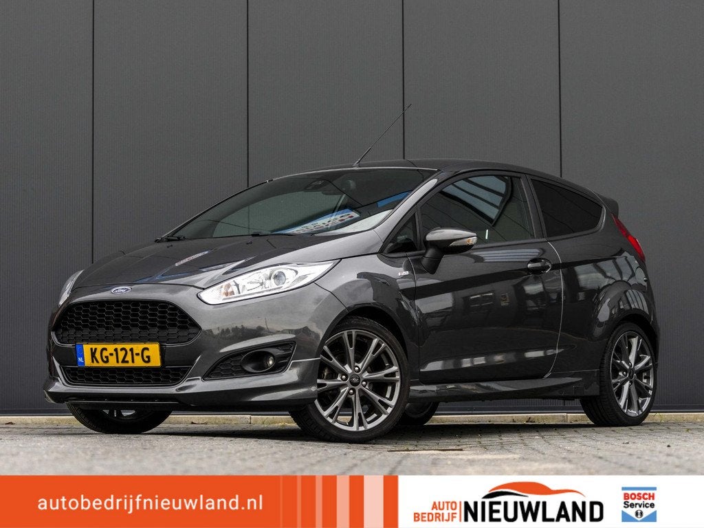 Ford Fiesta 1.0 EcoBoost ST Line - trekhaak, lm wielen en ST, Auto's, Voorwielaandrijving, 23 km/l, Origineel Nederlands, Bedrijf