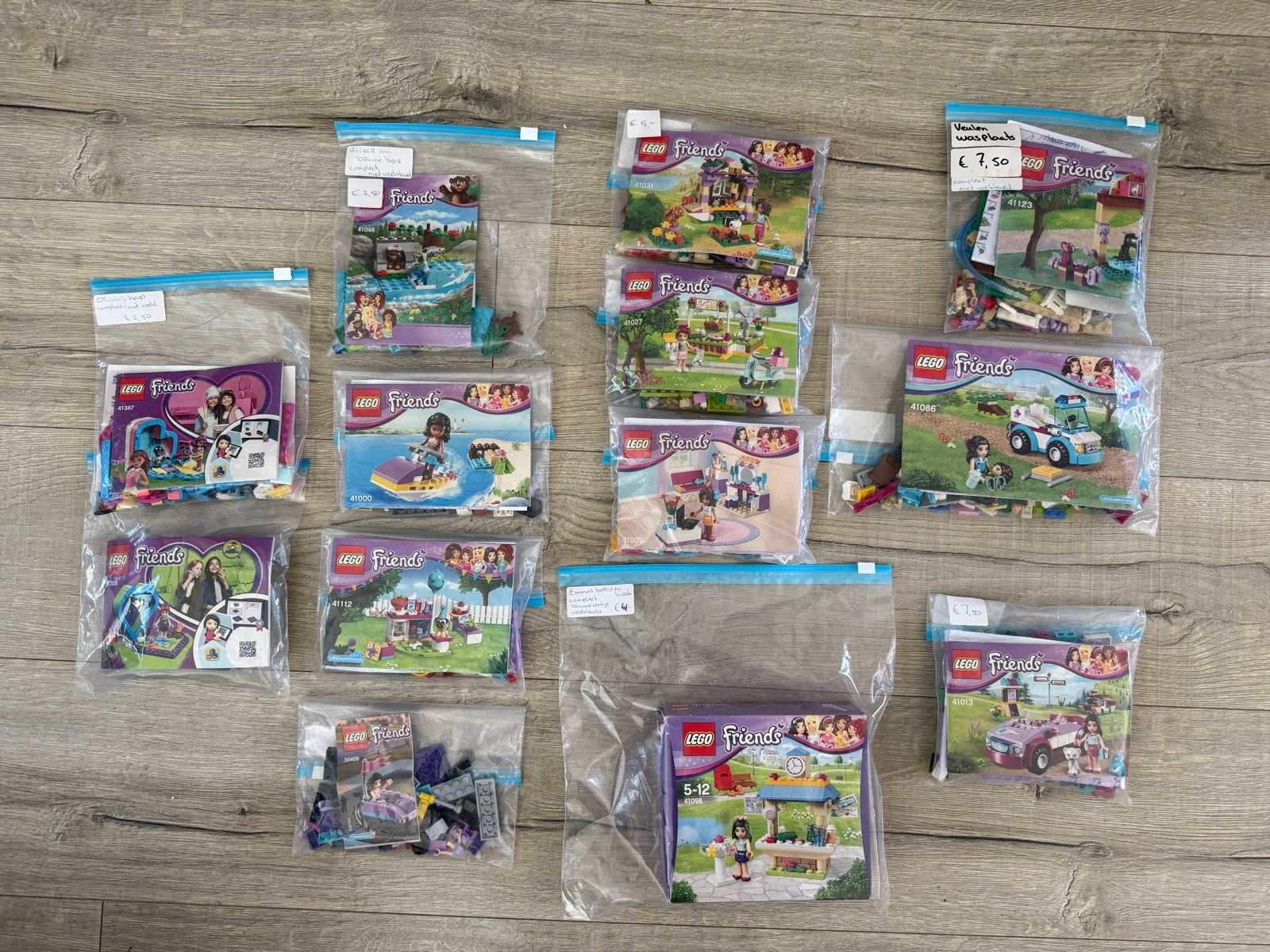 Lego Friends Diverse kleine complete sets met instructies, Ophalen of Verzenden, Gebruikt, Lego