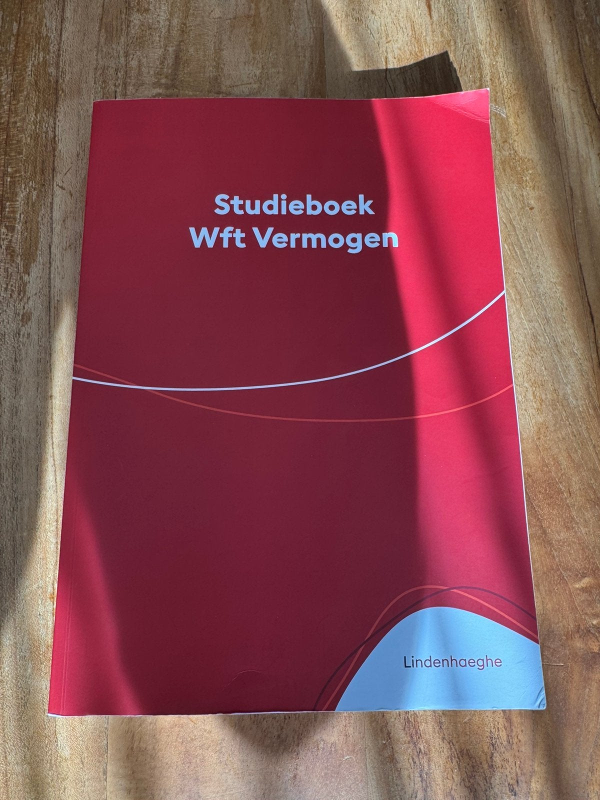 Studieboek Wft Vermogen Lindenhaeghe 2025 + PE 2026-2027, Boeken, Ophalen of Verzenden, Gamma, Zo goed als nieuw, HBO