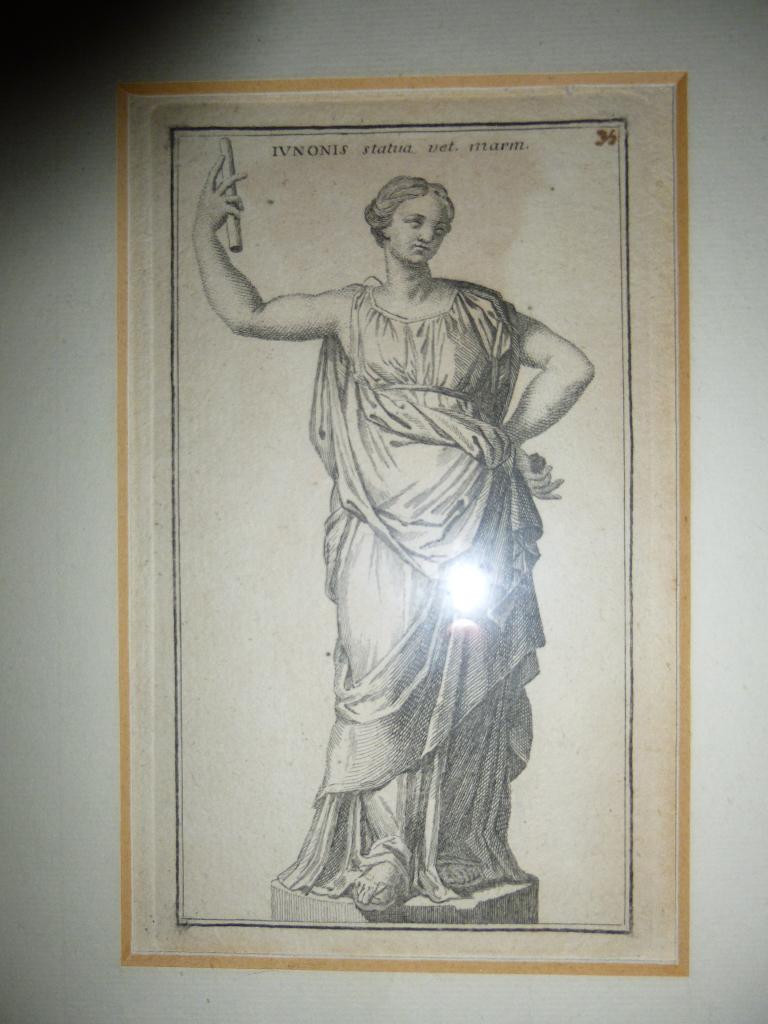 Giovanini Calcographica di Roma ca 1780, 6 kopergravures, Antiek en Kunst, Mythologie, Ingelijst, Ophalen of Verzenden, Gravure