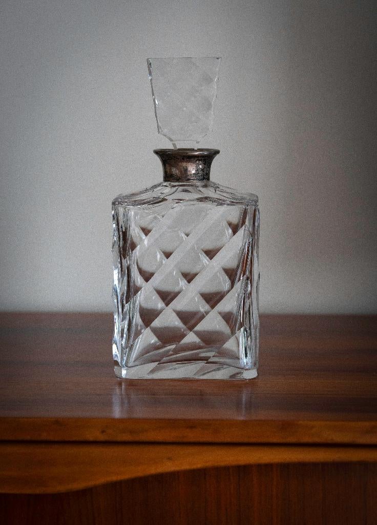 Karaf, Antiek en Kunst, Antiek | Glas en Kristal, Ophalen of Verzenden