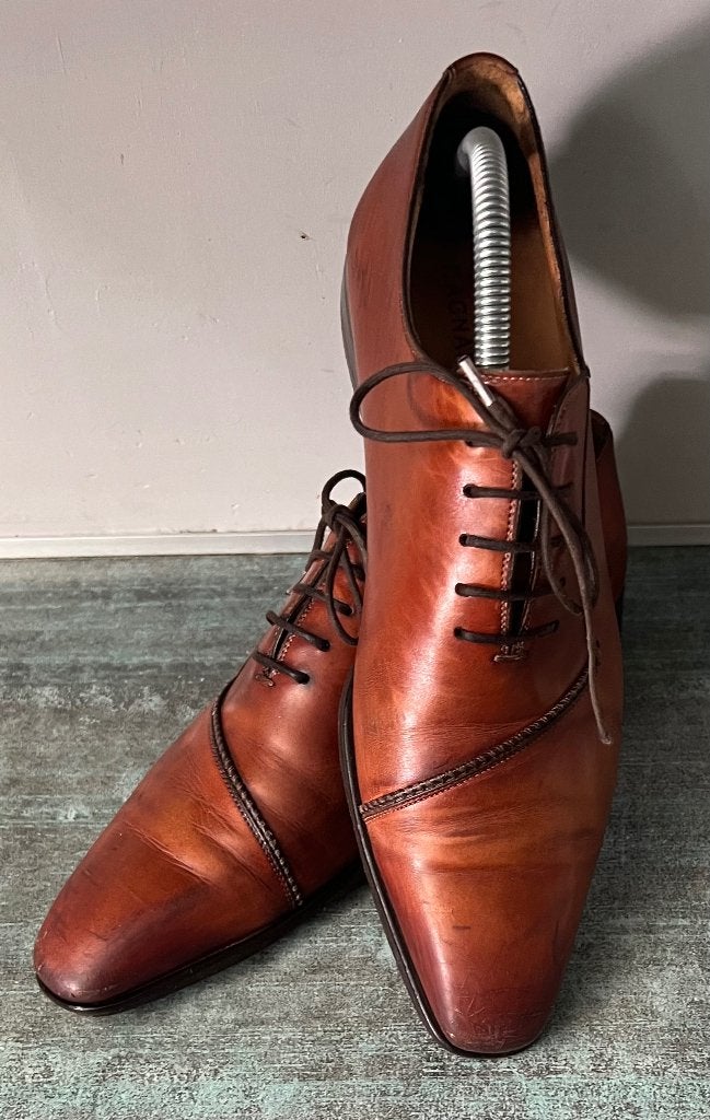 Magnanni. Mt 40., Kleding | Heren, Schoenen, Bruin, Ophalen of Verzenden, Magnanni, Gespschoenen