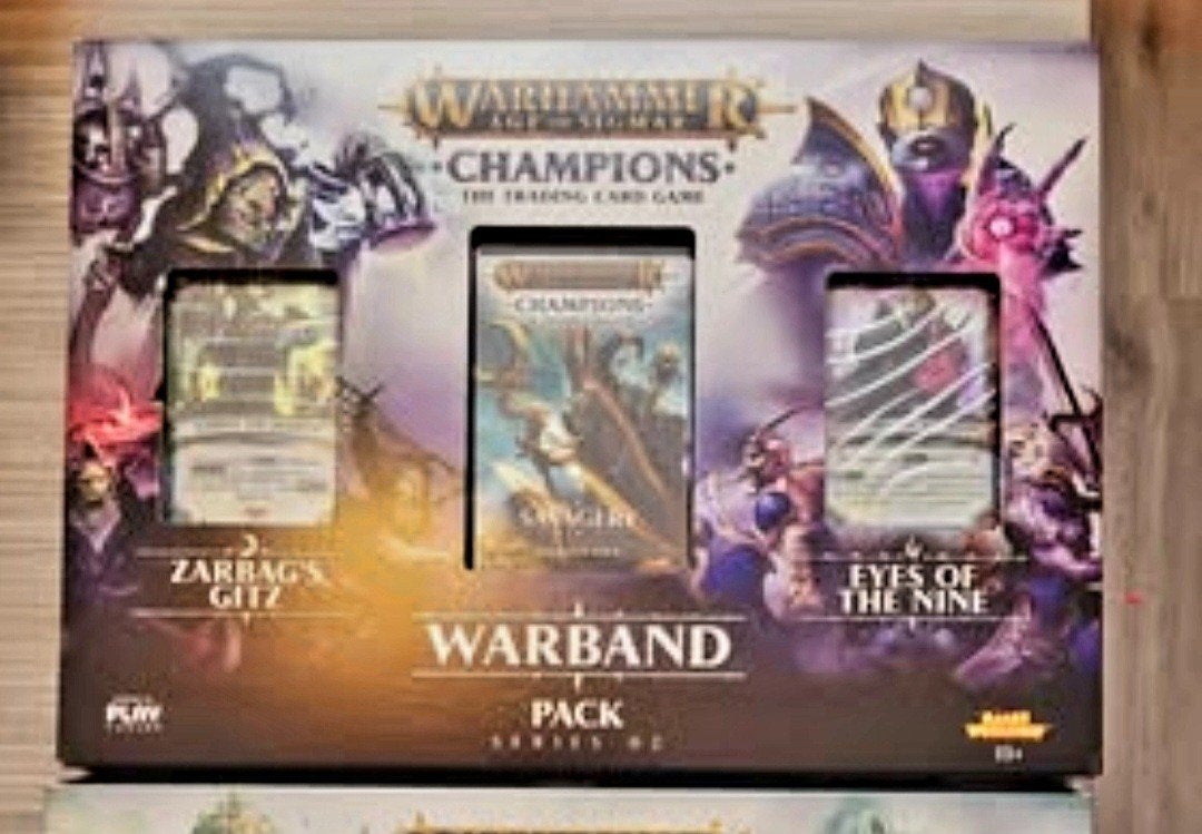 Warhammer Age of Sigmar Champions Warband Pack Series 02, Ophalen of Verzenden, Nieuw, Meerdere kaarten