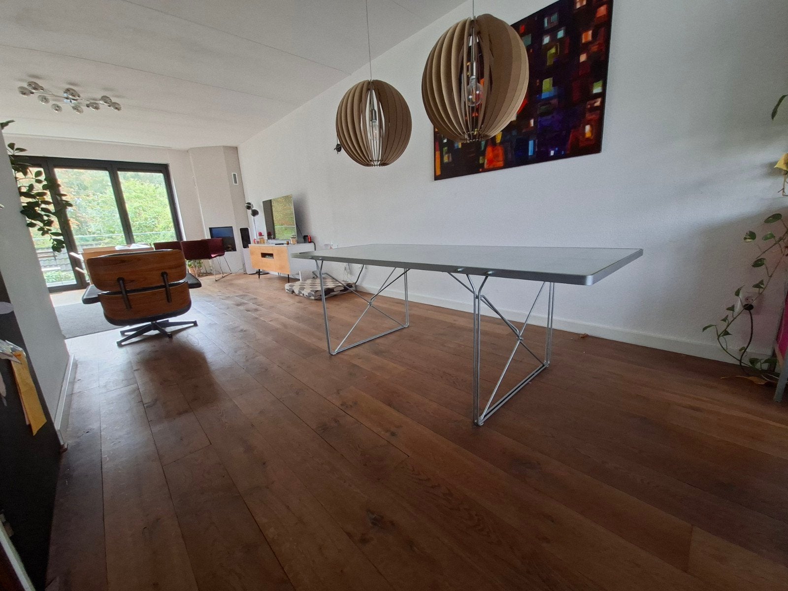 niels gammelgaard tafel, Ophalen, Gebruikt, 200 cm of meer, 50 tot 100 cm
