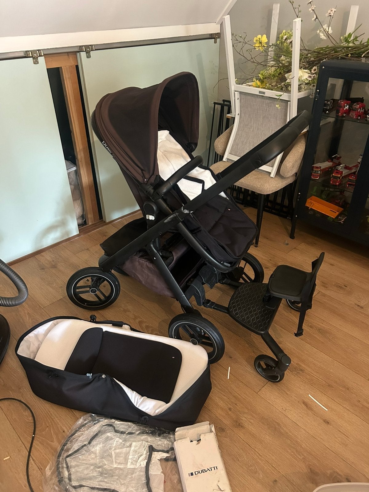 Dubatti one met meerijdplankje, Ophalen, Gebruikt, Kinderwagen, Overige merken