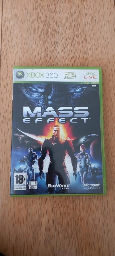 Mass Effect Xbox 360 - Sci-Fi RPG Avontuur, Online, Gebruikt, Vanaf 18 jaar, 1 speler