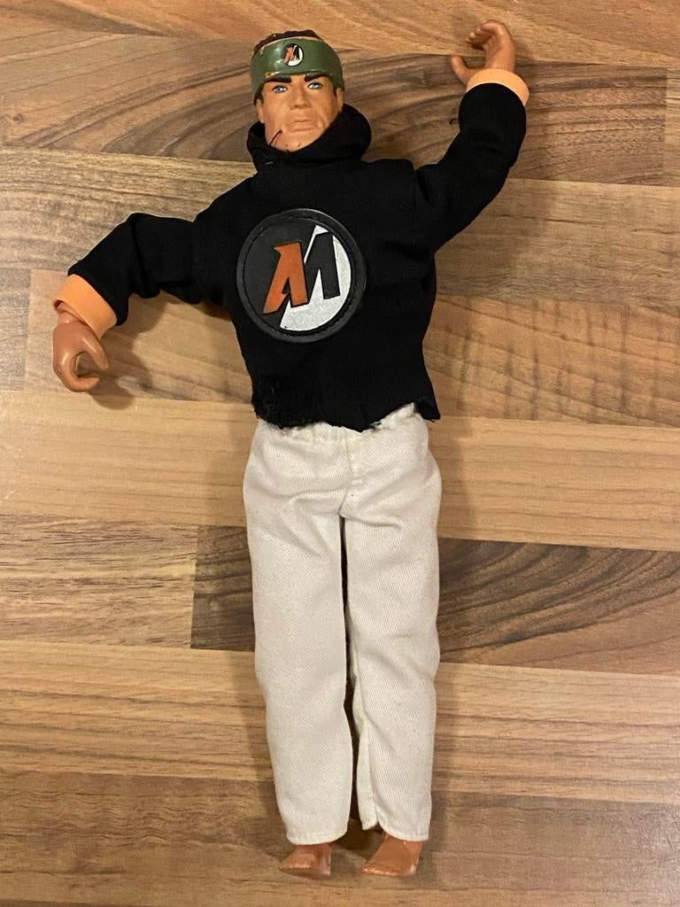 Vintage Action Man pop met kleding, Ophalen of Verzenden, Gebruikt