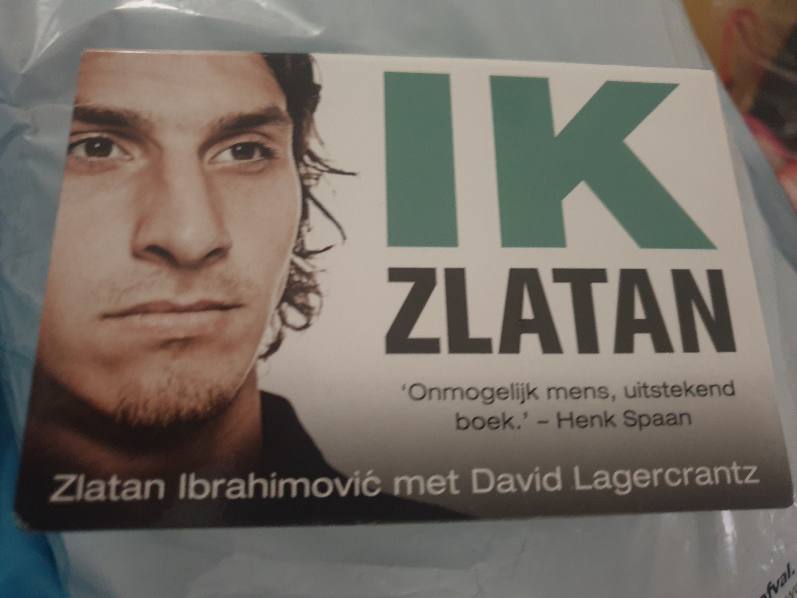 IK ZLATAN - Zlatan Ibrahimović biografie, Ophalen of Verzenden, Gelezen, Zlatan Ibrahimović met David Lagercrantz, Sport
