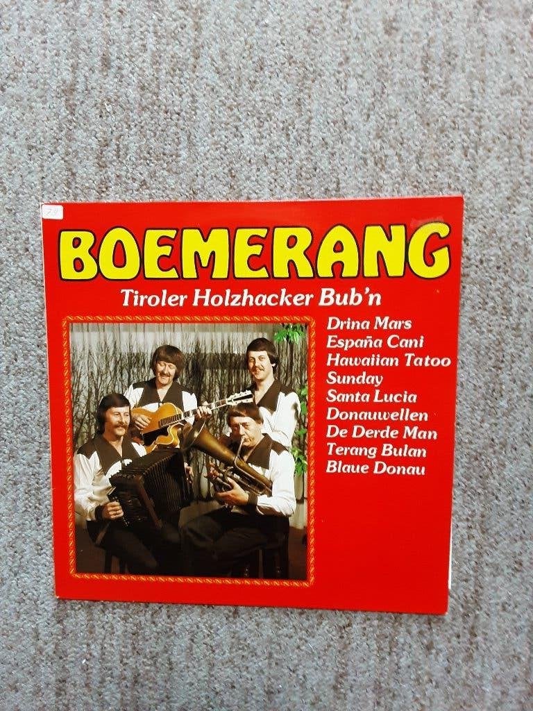 vinyl lp Boemerang boemerang, LP, Ophalen of Verzenden, Zo goed als nieuw, Levenslied of Smartlap