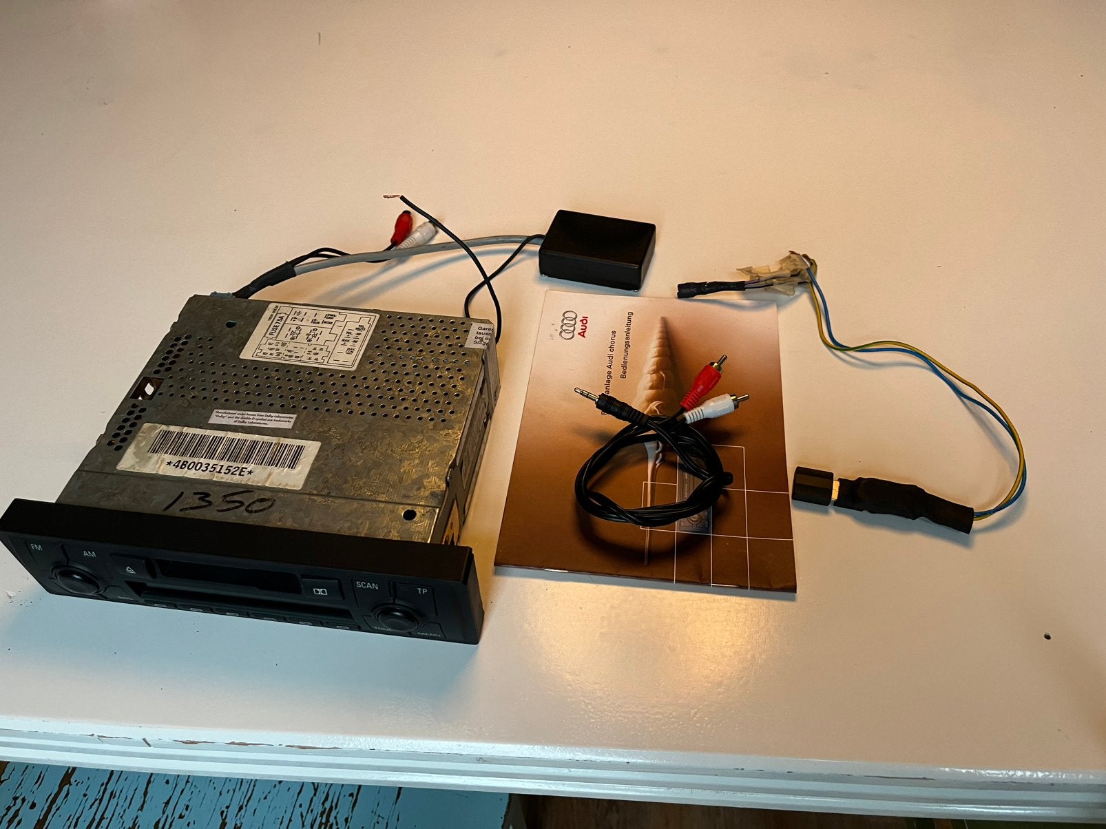 Audi TT / A2 chorus 2 + Aux in, Ophalen of Verzenden, Gebruikt