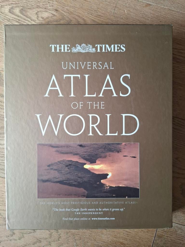 The Times Universal Atlas of the World, Boeken, Atlassen en Landkaarten, Zo goed als nieuw, Overige atlassen, Wereld, 2000 tot heden