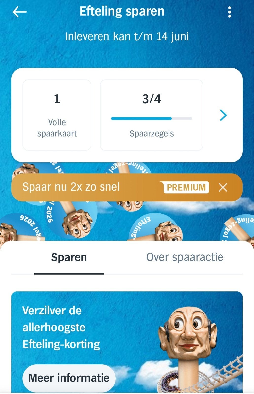AH Efteling zegels, Ophalen, Nieuw, Overige typen