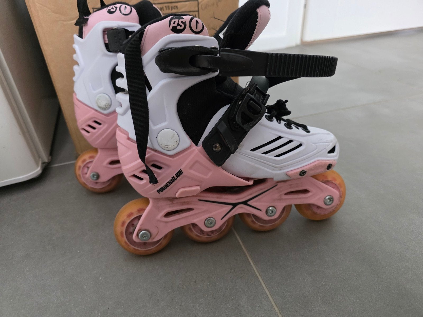 Skeelers, Sport en Fitness, Kinderen, Ophalen of Verzenden, Inline skates 4 wielen, Powerslide