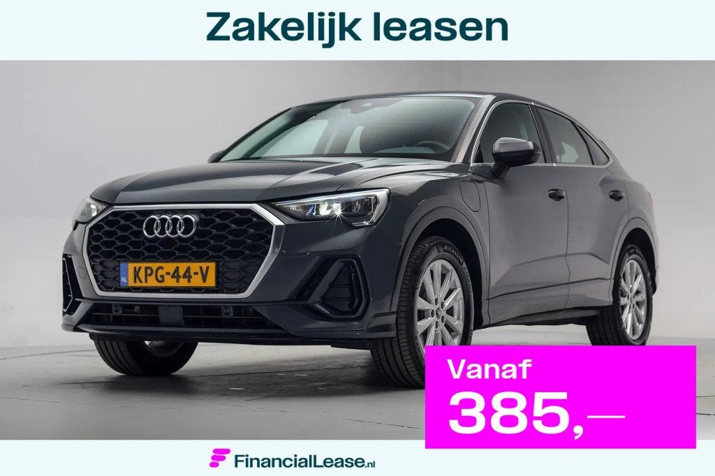 Audi Q3 Sportback 45 TFSI e S Line [ Virtual Leder Trekhaak, Gebruikt, 116 pk, Hybride Elektrisch/Benzine, SUV of Terreinwagen