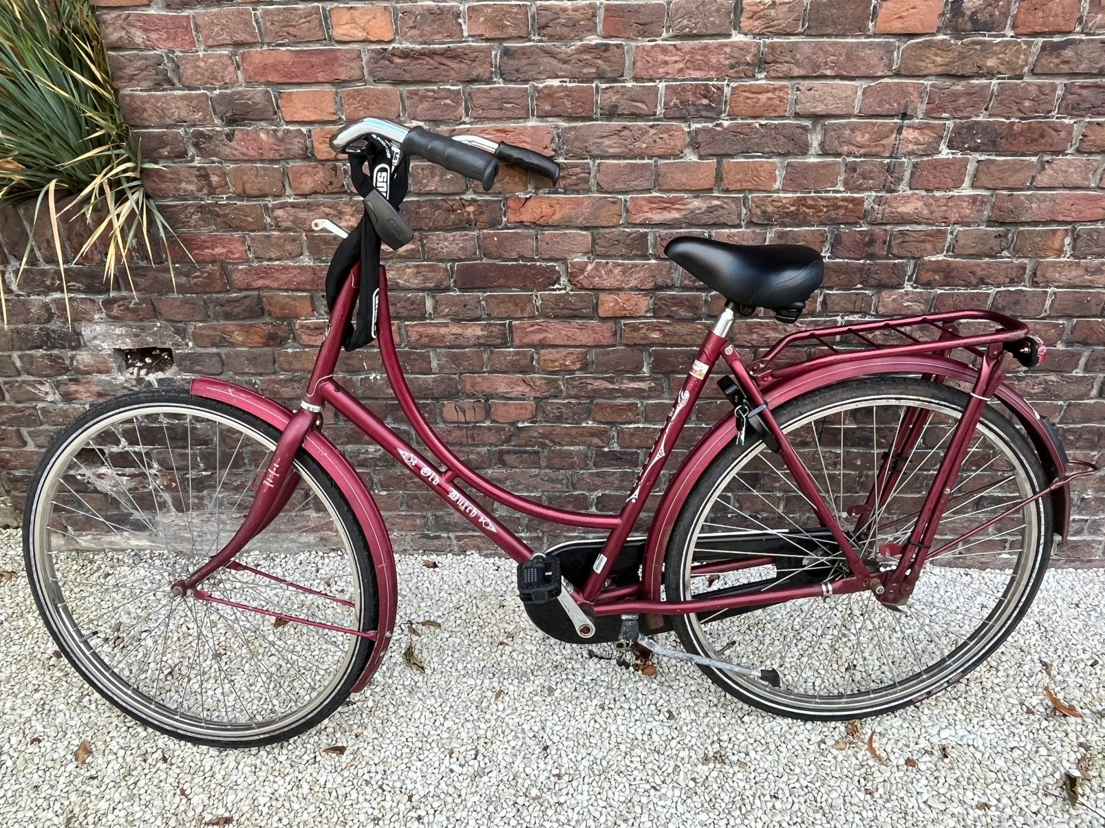 Batavus old dutch, Ophalen, Gebruikt, Terugtraprem