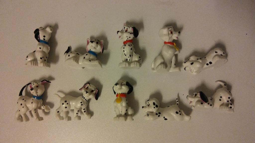 MINI 101 Dalmatiers Disney tekenfilm pvc figuren set MINI, Ophalen of Verzenden, Zo goed als nieuw