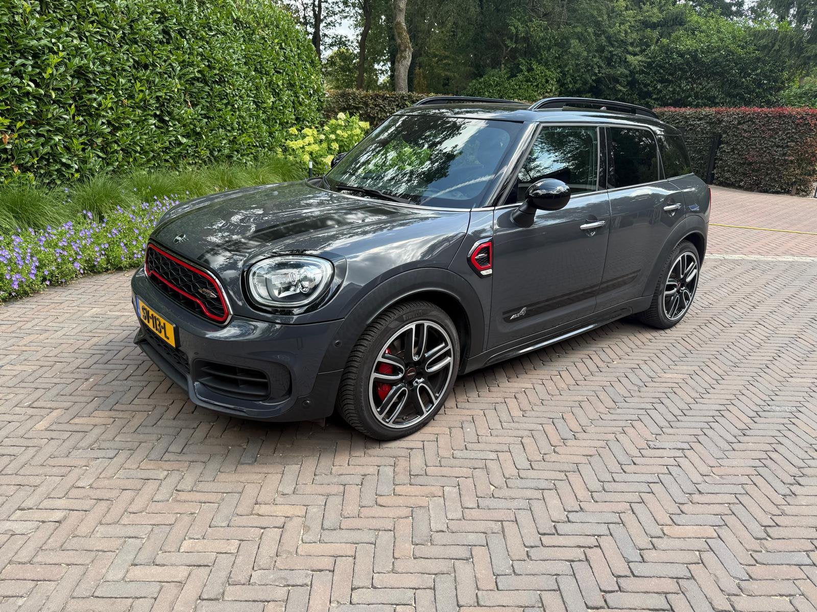 Mini Countryman S 2.0  JCW All4 2018, Auto's, Automaat, 1998 cc, 1800 kg, Zwart