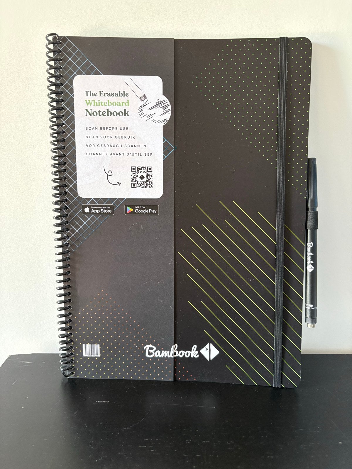 Bambook uitwisbaar notitieboek nieuw, Ophalen of Verzenden, Uitwisbaar, Nieuw