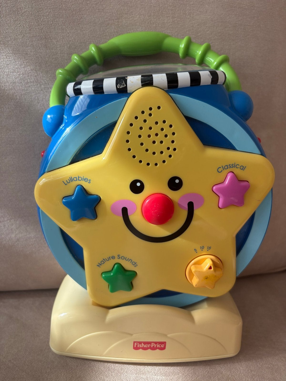 Fisher-Price Sterrenlicht Projector Muziekmobiel, Ophalen of Verzenden, Gebruikt, Overige typen, Met licht