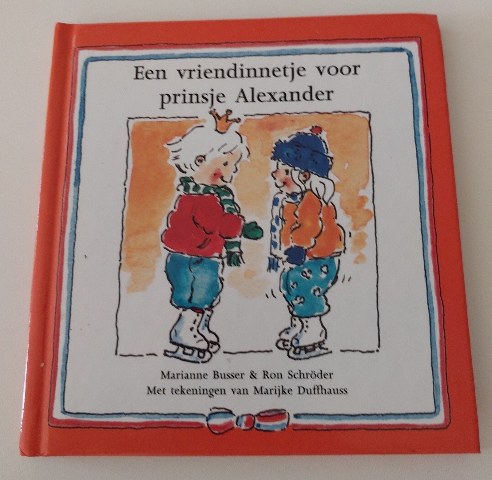 Kinderboekje: Een vriendinnetje voor prinsje Alexander., Verzamelen, Koninklijk Huis en Royalty, Ophalen of Verzenden, Kaart, Foto of Prent