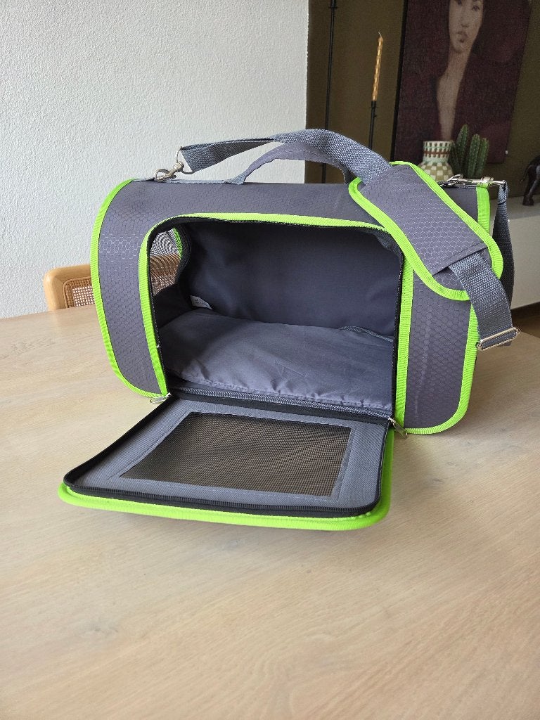 Draagbare kattenmand, Dieren en Toebehoren, Ophalen, Zo goed als nieuw, Polyester