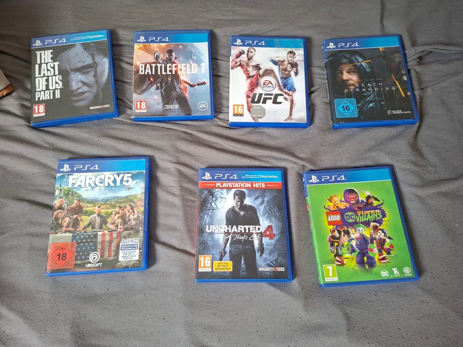 partij ps4 games te koop bieden, 1 speler, Ophalen of Verzenden, Zo goed als nieuw, Vanaf 18 jaar