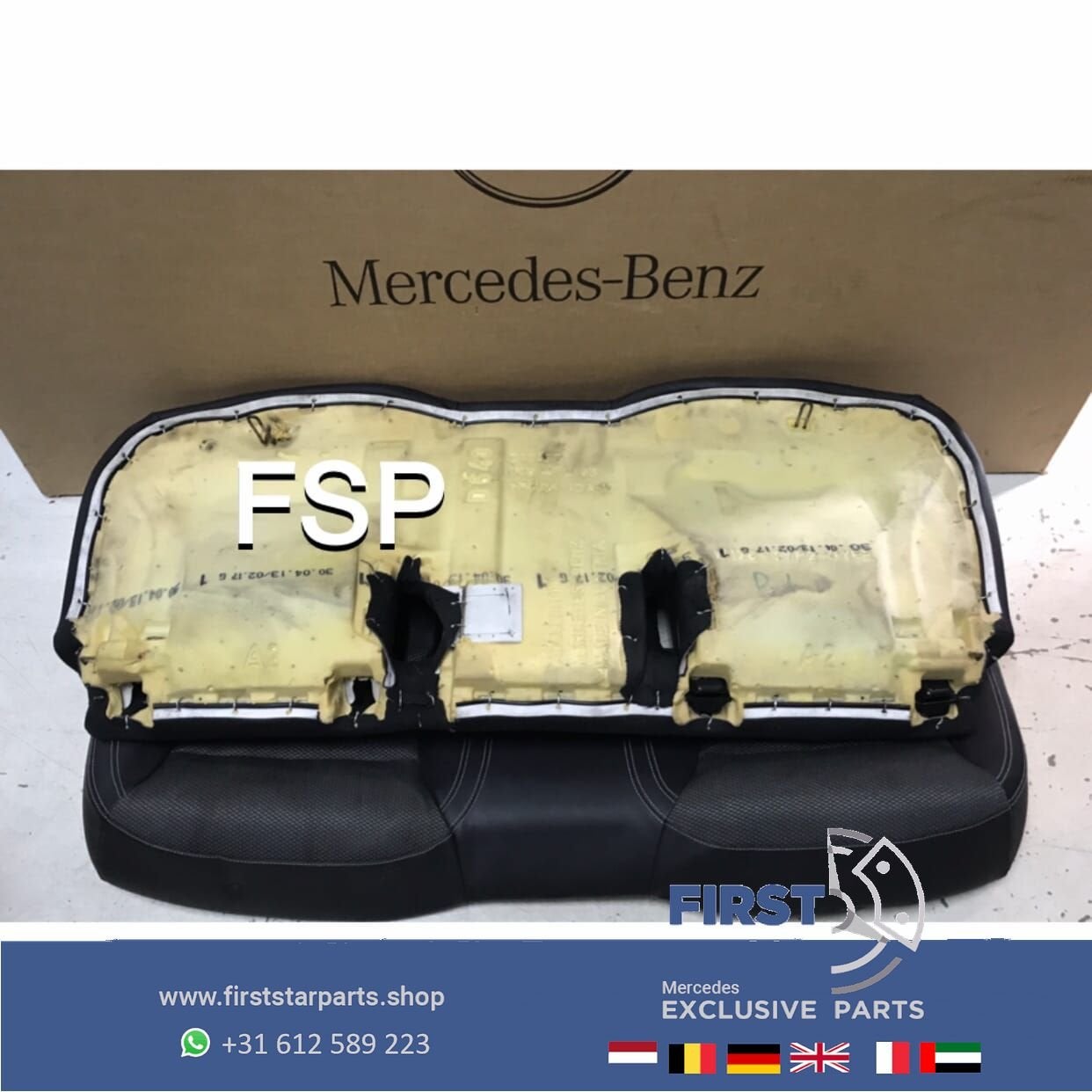 ACHTERBANK KUSSEN ZITTING W176 A W246 B W117 CLA W156 GLA AM, Auto-onderdelen, Interieur en Bekleding, Gebruikt, -, Ophalen of Verzenden