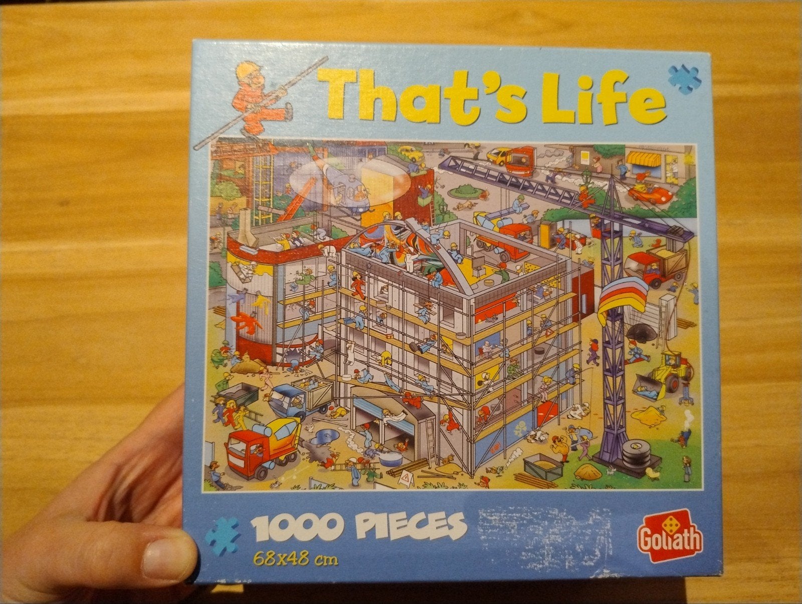 Sint-idee: Goliath That's Life Legpuzzel 1000 stukjes Bouwpl, Ophalen of Verzenden
