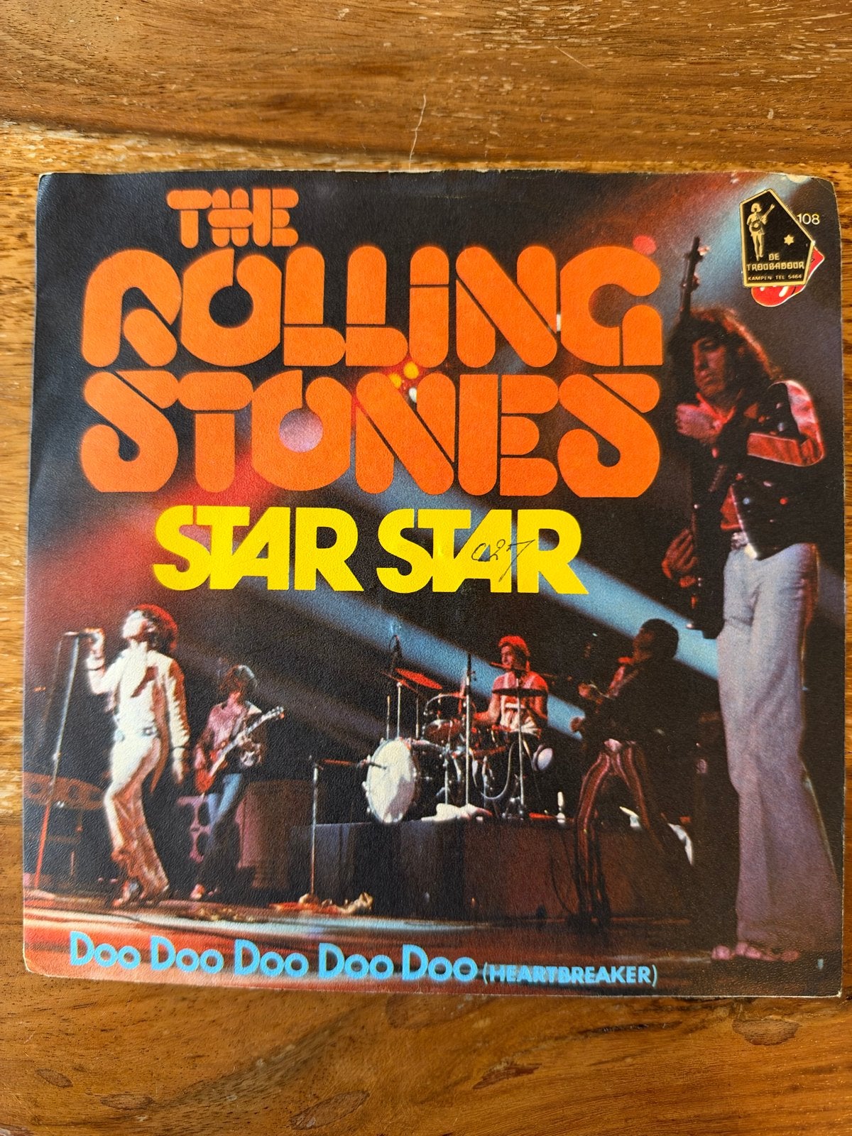The Rolling Stones - Star Star / Doo Doo Doo (Heartbreaker), Rock, Gebruikt, 7 inch, Ophalen of Verzenden