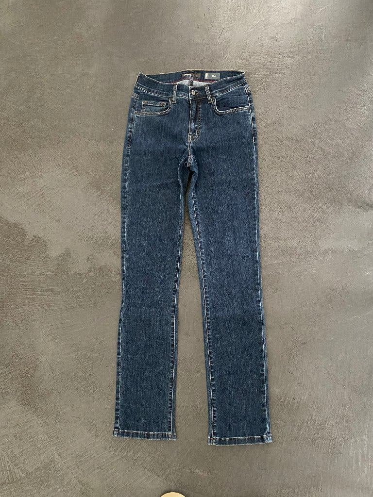 J79/13 Nieuw: Angels Cici spijkerbroek/jeans mt.36=S blauw, Blauw, Nieuw, Ophalen of Verzenden, W28 - W29 (confectie 36)