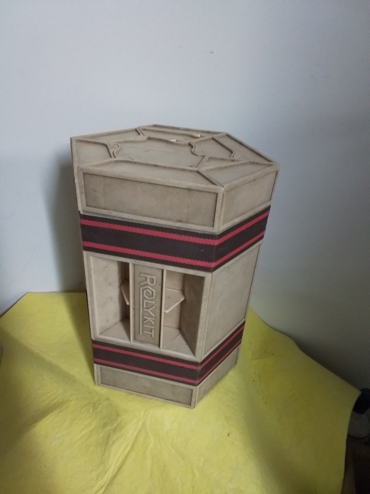 15492) mooie handige rolykit opbergbox, Ophalen of Verzenden, Huis en Inrichting