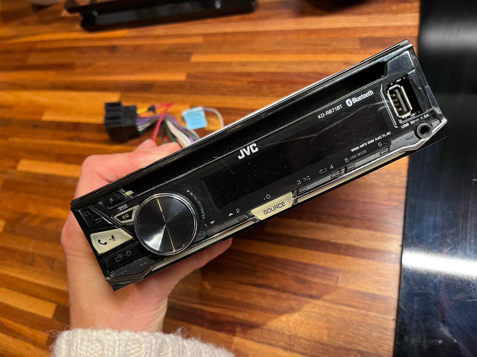 JVC autoradio (JVC KDR871BT), Ophalen of Verzenden, Gebruikt