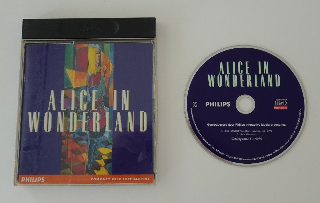 Alice In Wonderland compleet voor Philips CD-i, Spelcomputers en Games, 1 speler, Ophalen, Zo goed als nieuw, Vanaf 3 jaar