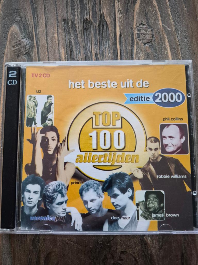 Dubbel cd top 100 allertijden, Ophalen, Zo goed als nieuw