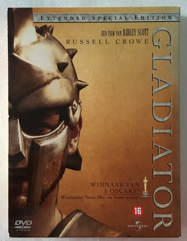 Gladiator Extended Special Edition Dvd , met Russell Crowe, Engels, Vanaf 16 jaar, Actie, Ophalen of Verzenden
