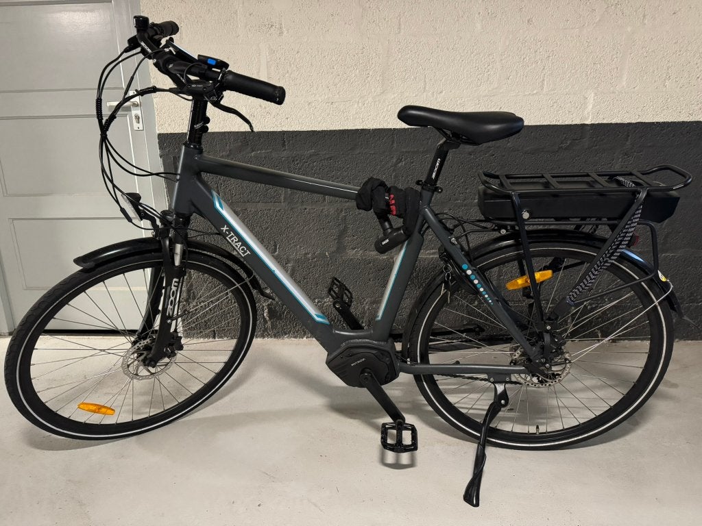 X-tract TY30 e-bike | 576wh accu | Middenmotor, Zo goed als nieuw, 51 tot 55 cm, 50 km per accu of meer, Ophalen