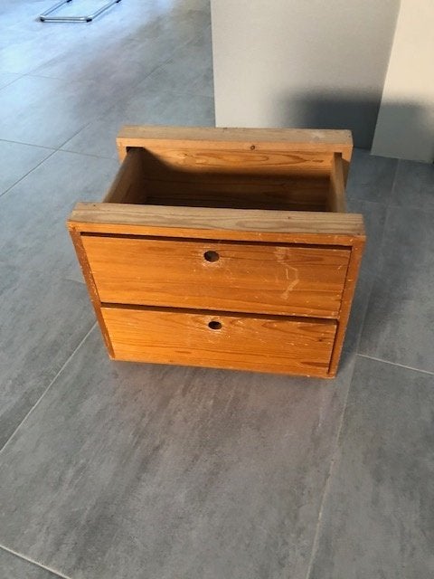 Lundia 2 ladenblok 40 cm diep, Ophalen, Gebruikt