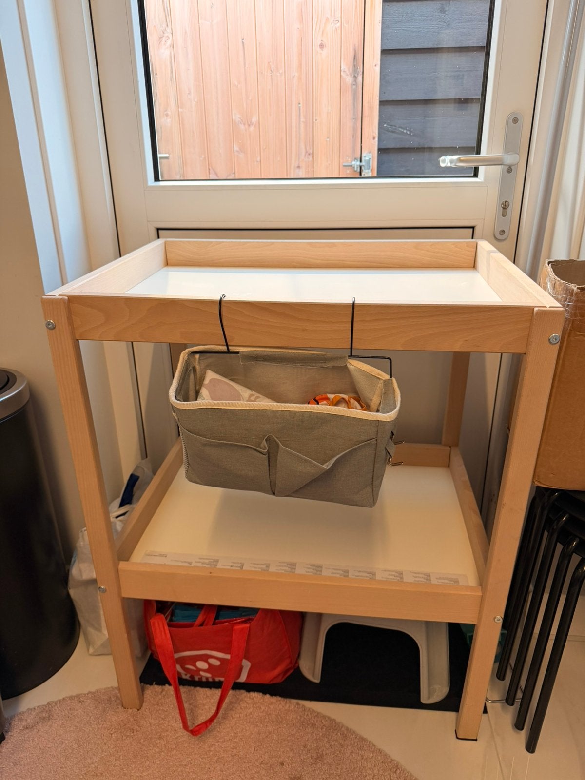 IKEA SNIGLAR commode + aankleedkussen & extra’s, Ophalen, Gebruikt